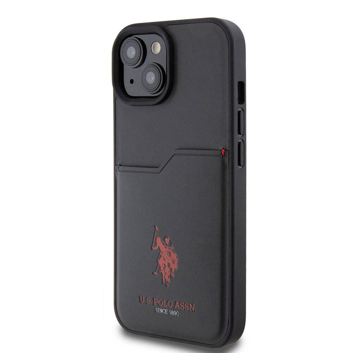 U.S. Polo Assn. iPhone 15 Logolu PU Kartlıklı Kılıf – Fotoğraf 8