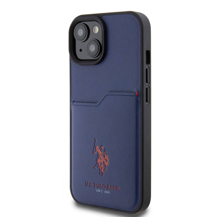U.S. Polo Assn. iPhone 15 Logolu PU Kartlıklı Kılıf – Fotoğraf 18