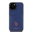U.S. Polo Assn. iPhone 15 Logolu PU Kartlıklı Kılıf – Fotoğraf 19