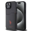 U.S. Polo Assn. iPhone 15 Logolu PU Kartlıklı Kılıf – Fotoğraf 7
