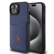 U.S. Polo Assn. iPhone 15 Logolu PU Kartlıklı Kılıf – Fotoğraf 17