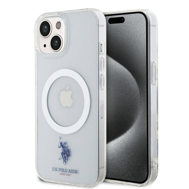 U.S. Polo Assn. iPhone 15 Şeffaf MagSafe Uyumlu Kılıf – Fotoğraf 1