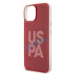 U.S. Polo Assn. iPhone 15 Simli Parlak Alfabe Kılıf – Fotoğraf 6