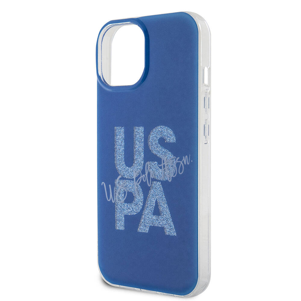 U.S. Polo Assn. iPhone 15 Simli Parlak Alfabe Kılıf – Fotoğraf 19
