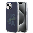 U.S. Polo Assn. iPhone 15 Simli Parlak Alfabe Kılıf