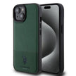U.S. Polo Assn. iPhone 15 Örgü Desenli Suni Deri Kılıf – Fotoğraf 1