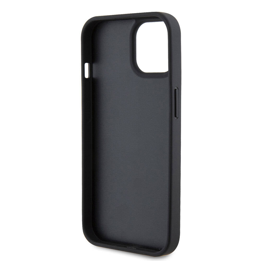 U.S. Polo Assn. iPhone 15 Örgü Desenli Suni Deri Kılıf