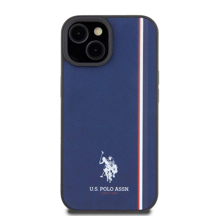 U.S. Polo Assn. iPhone 15 Üç Renk Şerit Logolu Kılıf – Fotoğraf 10