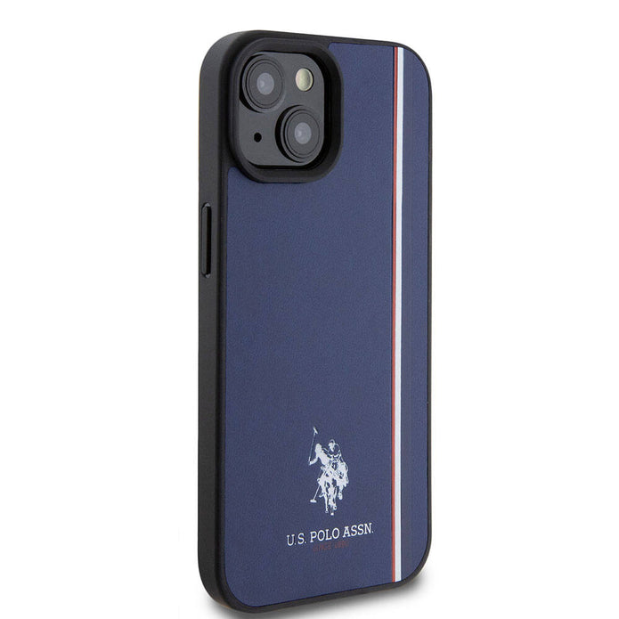 U.S. Polo Assn. iPhone 15 Üç Renk Şerit Logolu Kılıf – Fotoğraf 11