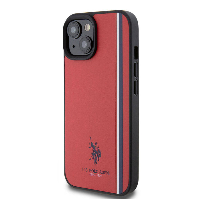 U.S. Polo Assn. iPhone 15 Üç Renk Şerit Logolu Kılıf – Fotoğraf 16