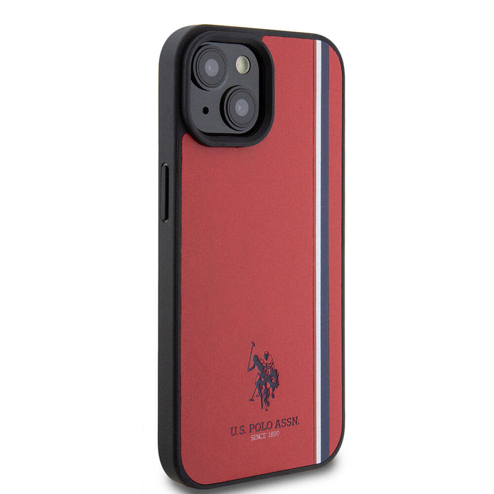 U.S. Polo Assn. iPhone 15 Üç Renk Şerit Logolu Kılıf – Fotoğraf 18