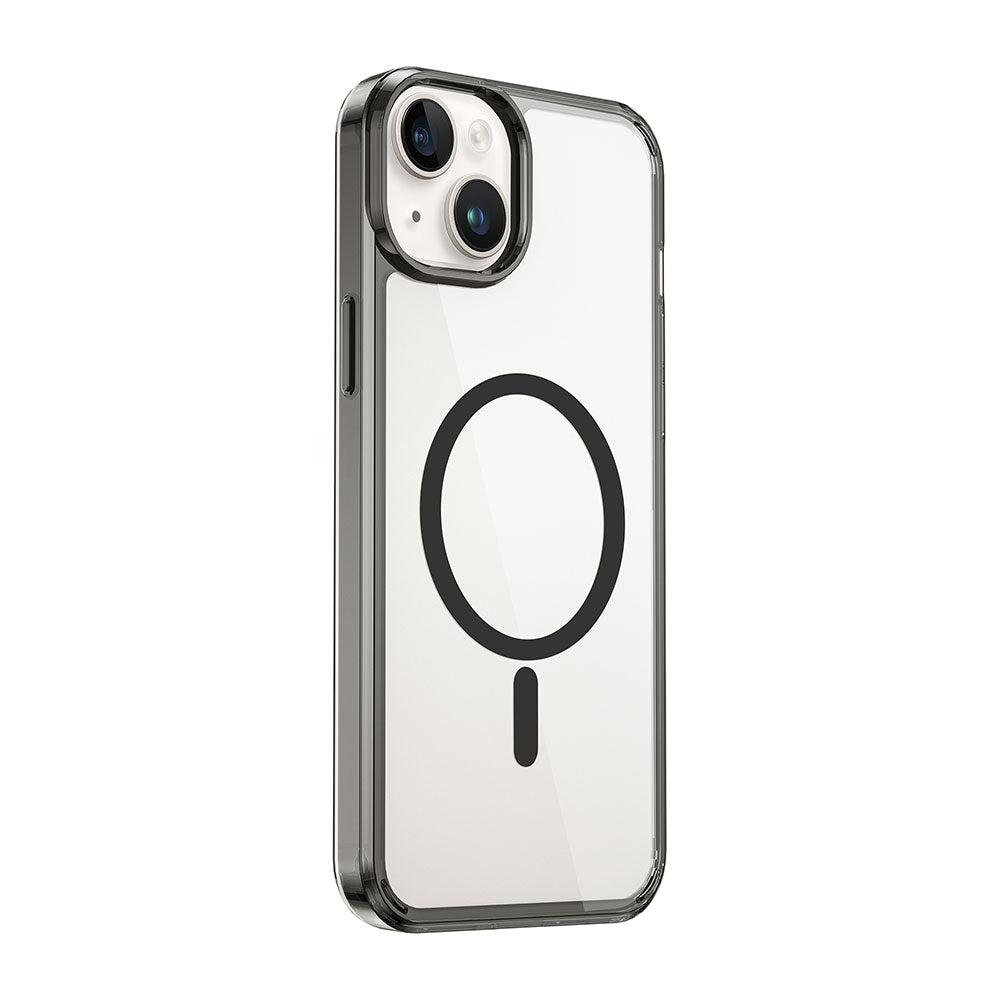 MCC-101 Magsafe Uyumlu Şeffaf Sert iPhone 15 Plus Kılıf – Fotoğraf 3