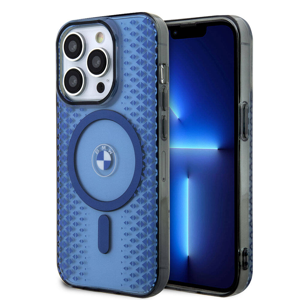 BMW iPhone 15 Pro IML Signature Şeffaf MagSafe Uyumlu Kılıf – Fotoğraf 7