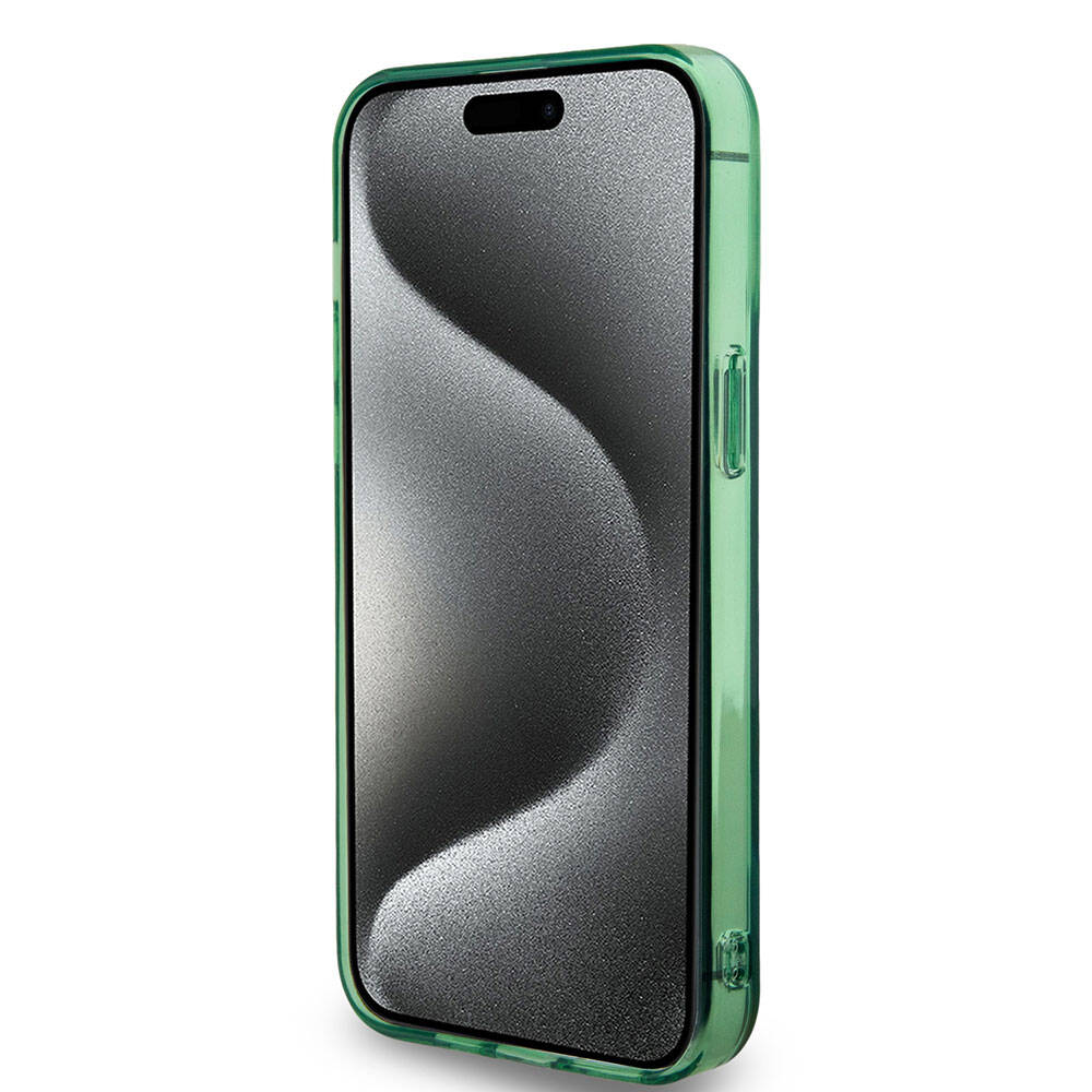 BMW iPhone 15 Pro Tricolor Stripes Şeffaf MagSafe Uyumlu Kılıf – Fotoğraf 17