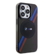 BMW iPhone 15 Pro Tricolor Stripes Şeffaf MagSafe Uyumlu Kılıf – Fotoğraf 10