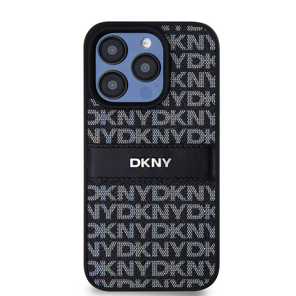 DKNY iPhone 15 Pro Repeat Texture Pattern 3D Kılıf – Fotoğraf 3