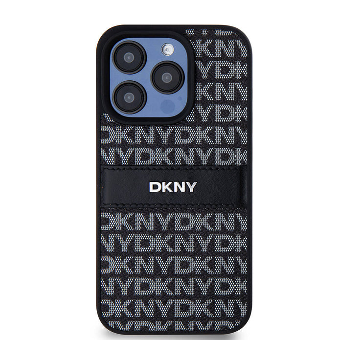 DKNY iPhone 15 Pro Repeat Texture Pattern 3D Kılıf – Fotoğraf 3