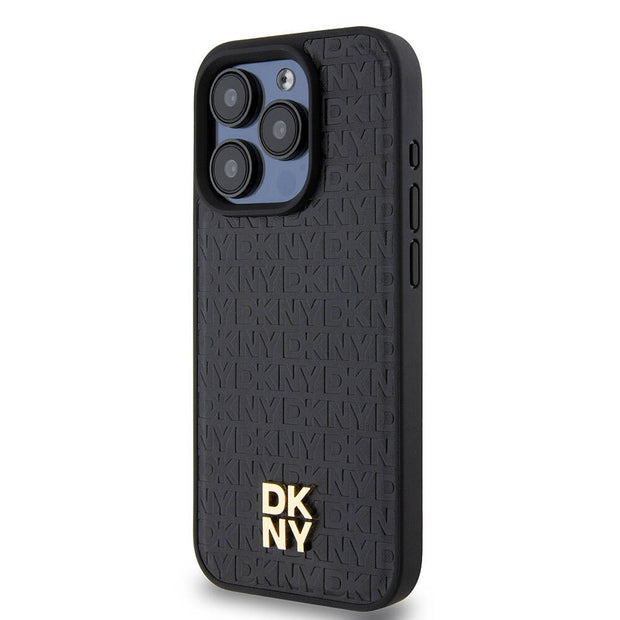 DKNY iPhone 15 Pro Repeat Pattern 3D MagSafe Uyumlu Kılıf – Fotoğraf 2