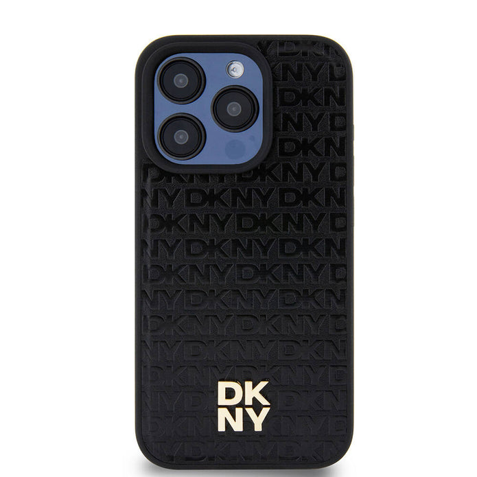 DKNY iPhone 15 Pro Repeat Pattern 3D MagSafe Uyumlu Kılıf – Fotoğraf 4