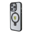 Ferrari iPhone 15 Pro Buzlu Standlı MagSafe Uyumlu Kılıf – Fotoğraf 16