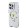 Ferrari iPhone 15 Pro Buzlu Standlı MagSafe Uyumlu Kılıf – Fotoğraf 17