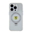 Ferrari iPhone 15 Pro Buzlu Standlı MagSafe Uyumlu Kılıf – Fotoğraf 18