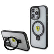 Ferrari iPhone 15 Pro Buzlu Standlı MagSafe Uyumlu Kılıf