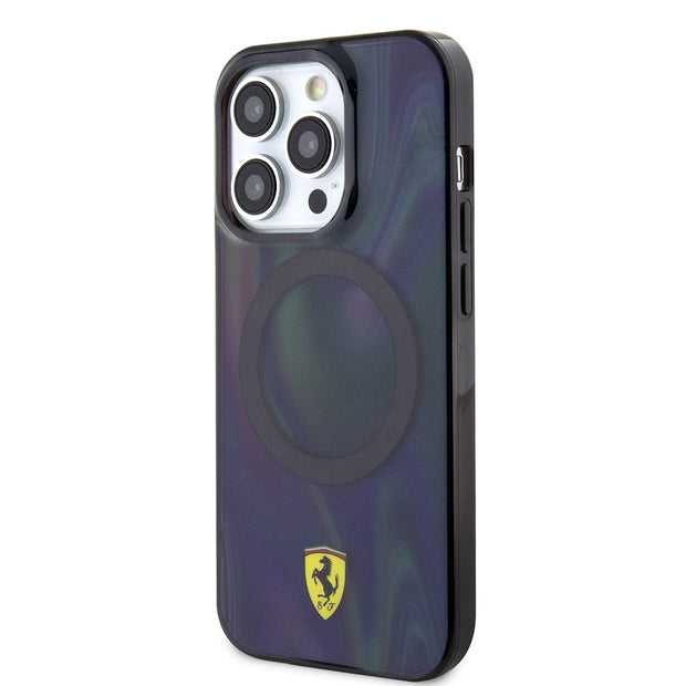 Ferrari iPhone 15 Pro Iridescent Şeffaf MagSafe Uyumlu Kılıf – Fotoğraf 2