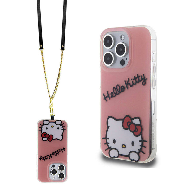 Hello Kitty iPhone 15 Pro Daydreaming Askılı Kılıf – Fotoğraf 1