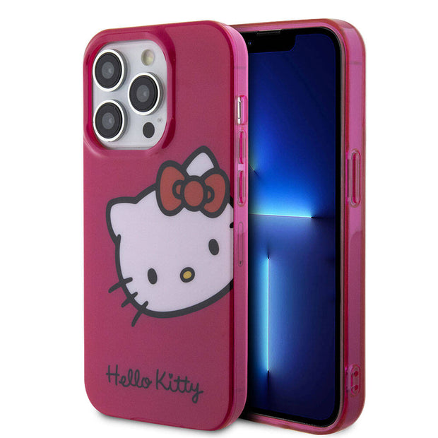 Hello Kitty iPhone 15 Pro Kitty Head Kılıf – Fotoğraf 1