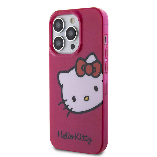 Hello Kitty iPhone 15 Pro Kitty Head Kılıf – Fotoğraf 2