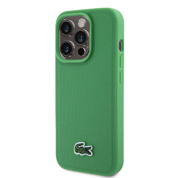 Lacoste iPhone 15 Pro PU Pike Timsah Logolu Kılıf – Fotoğraf 2