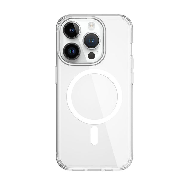 MCC-101 Magsafe Uyumlu Şeffaf Sert iPhone 15 Pro Kılıf – Fotoğraf 1