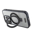 TUMI iPhone 15 Pro Metal Logolu Ring Standlı Silikon MagSafe Uyumlu Kılıf – Fotoğraf 2