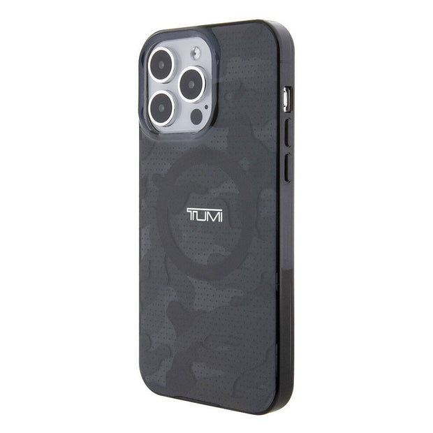 TUMI iPhone 15 Pro Kamuflaj Desenli Çift Katmanlı PC TPU MagSafe Uyumlu Kılıf – Fotoğraf 2