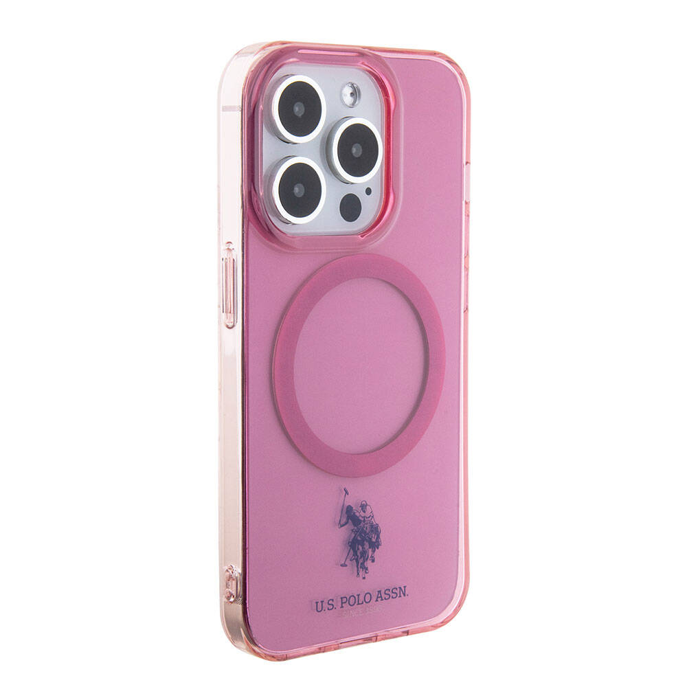U.S. Polo Assn. iPhone 15 Pro Şeffaf MagSafe Uyumlu Kılıf – Fotoğraf 11