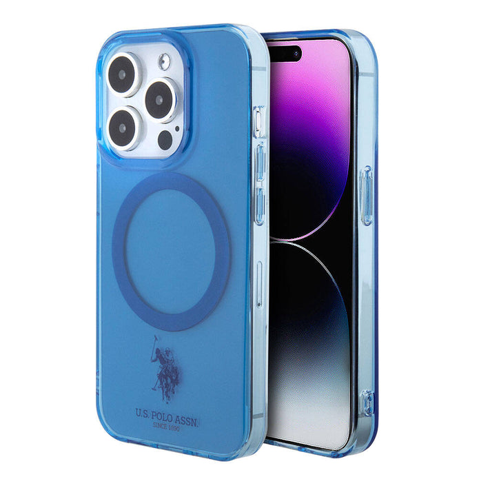 U.S. Polo Assn. iPhone 15 Pro Şeffaf MagSafe Uyumlu Kılıf