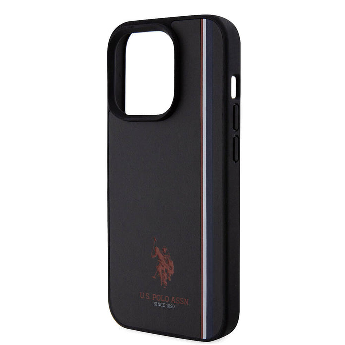 U.S. Polo Assn. iPhone 15 Pro Üç Renk Şerit Logolu Kılıf – Fotoğraf 10