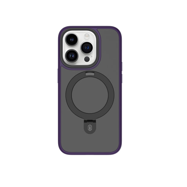 ZMM-010 Magsafe Uyumlu Mat Standlı iPhone 15 Pro Kılıf – Fotoğraf 4