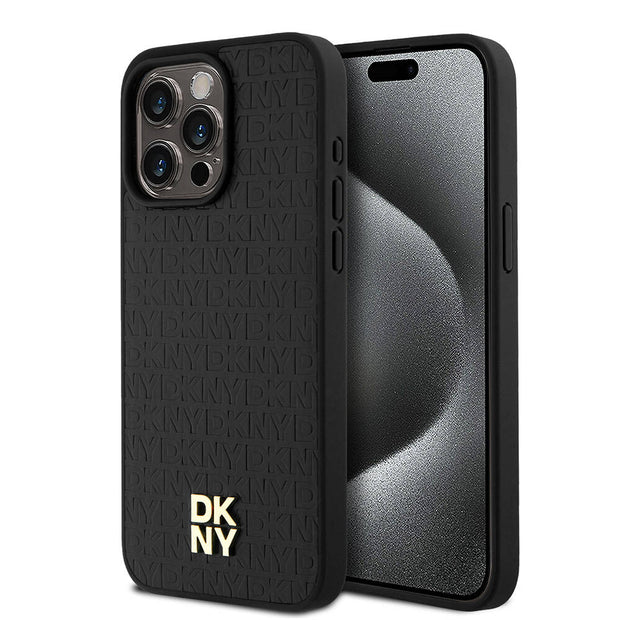 DKNY iPhone 15 Pro Max Repeat Pattern 3D MagSafe Uyumlu Kılıf – Fotoğraf 1