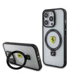 Ferrari iPhone 15 Pro Max MagSafe Uyumlu Standlı Buzlu Kılıf – Fotoğraf 1