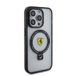 Ferrari iPhone 15 Pro Max MagSafe Uyumlu Standlı Buzlu Kılıf – Fotoğraf 2