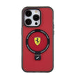Ferrari iPhone 15 Pro Max MagSafe Uyumlu Standlı Buzlu Kılıf – Fotoğraf 9