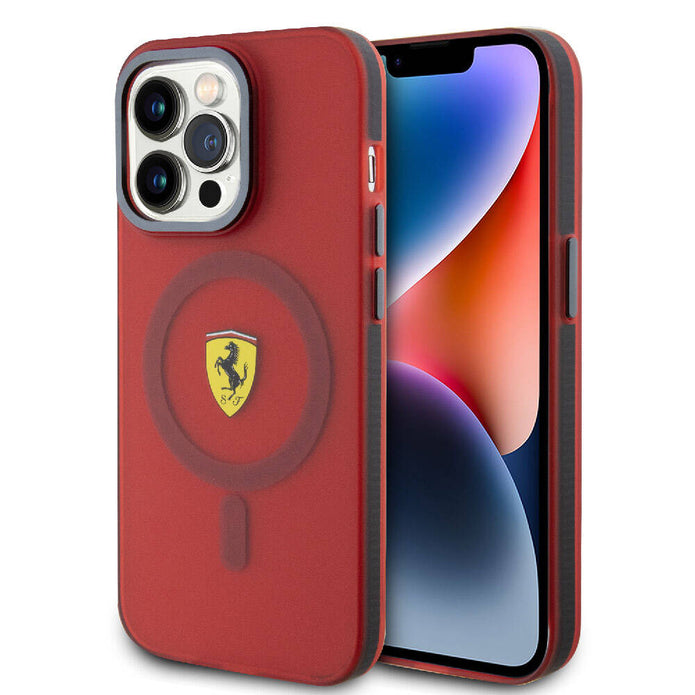 Ferrari iPhone 15 Pro Max Contrast Bumper MagSafe Uyumlu Kılıf – Fotoğraf 1