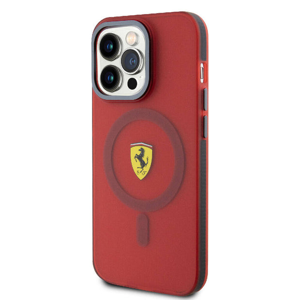Ferrari iPhone 15 Pro Max Contrast Bumper MagSafe Uyumlu Kılıf – Fotoğraf 2