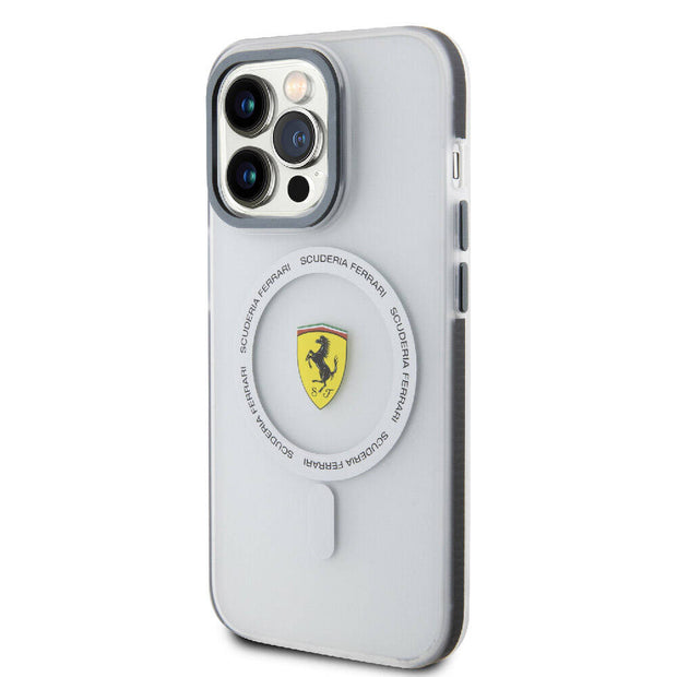 Ferrari iPhone 15 Pro Max Contrast Bumper SF Ring MagSafe Uyumlu Kılıf – Fotoğraf 2