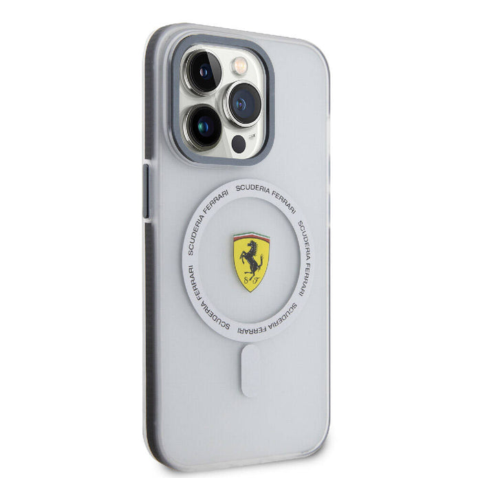 Ferrari iPhone 15 Pro Max Contrast Bumper SF Ring MagSafe Uyumlu Kılıf – Fotoğraf 4