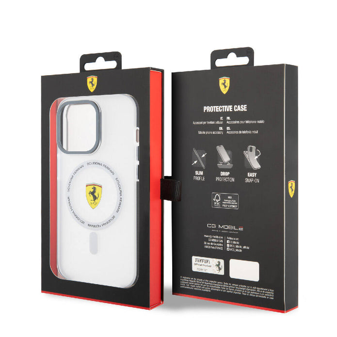 Ferrari iPhone 15 Pro Max Contrast Bumper SF Ring MagSafe Uyumlu Kılıf – Fotoğraf 6
