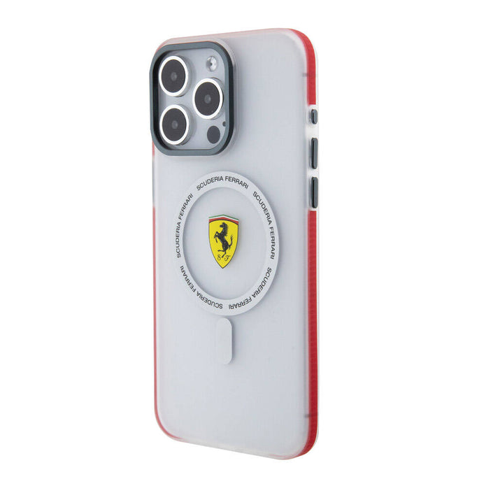 Ferrari iPhone 15 Pro Max Contrast Bumper SF Ring MagSafe Uyumlu Kılıf – Fotoğraf 8
