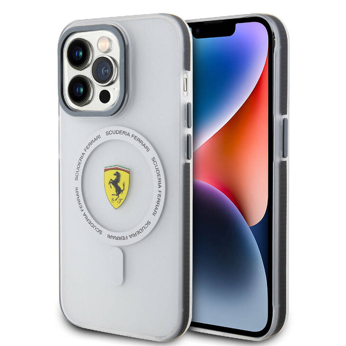 Ferrari iPhone 15 Pro Max Contrast Bumper SF Ring MagSafe Uyumlu Kılıf – Fotoğraf 7